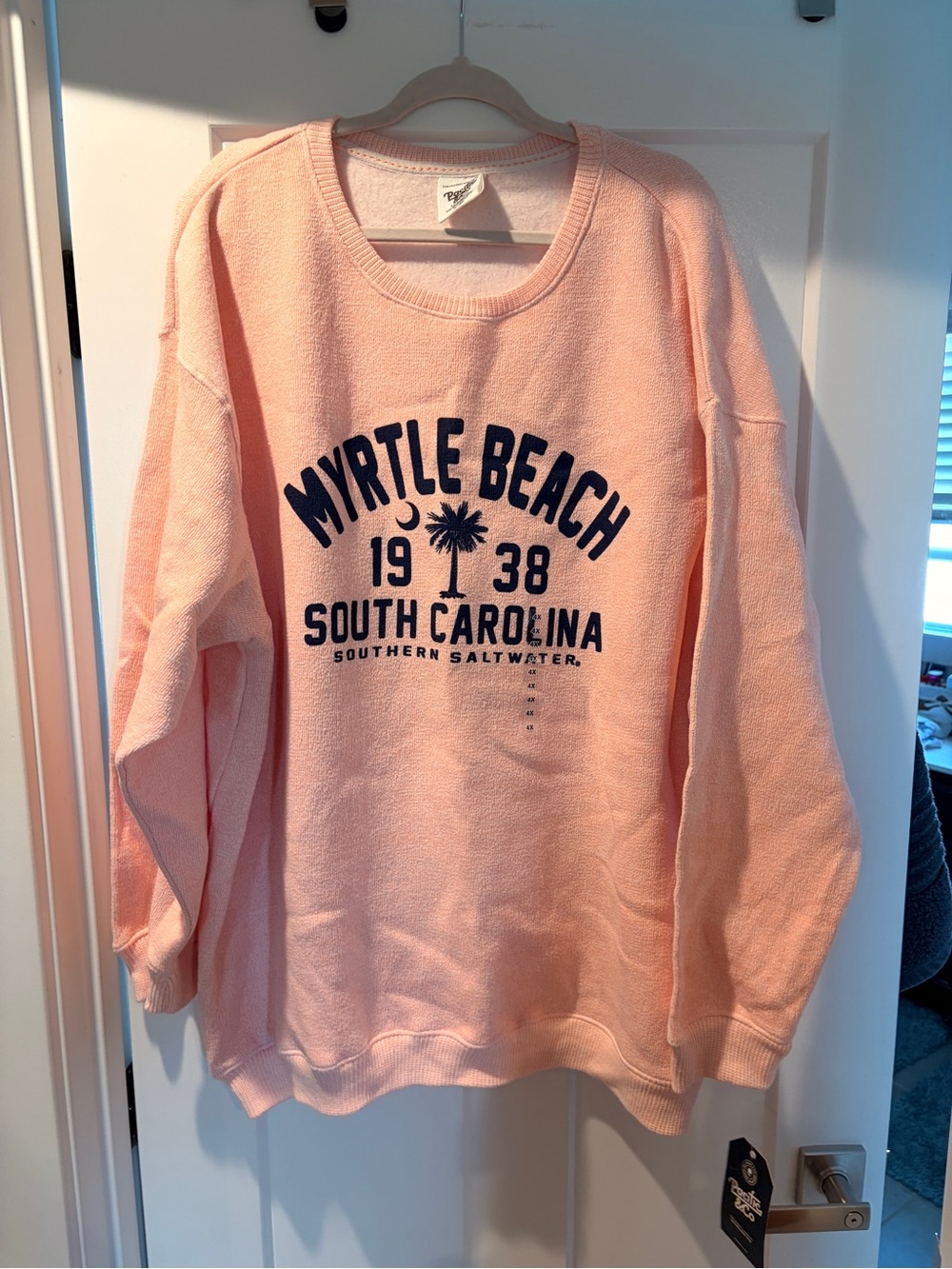Myrtle Beach Women’s Size 4X Graphic Crewneck sweater-like Sweatshirt